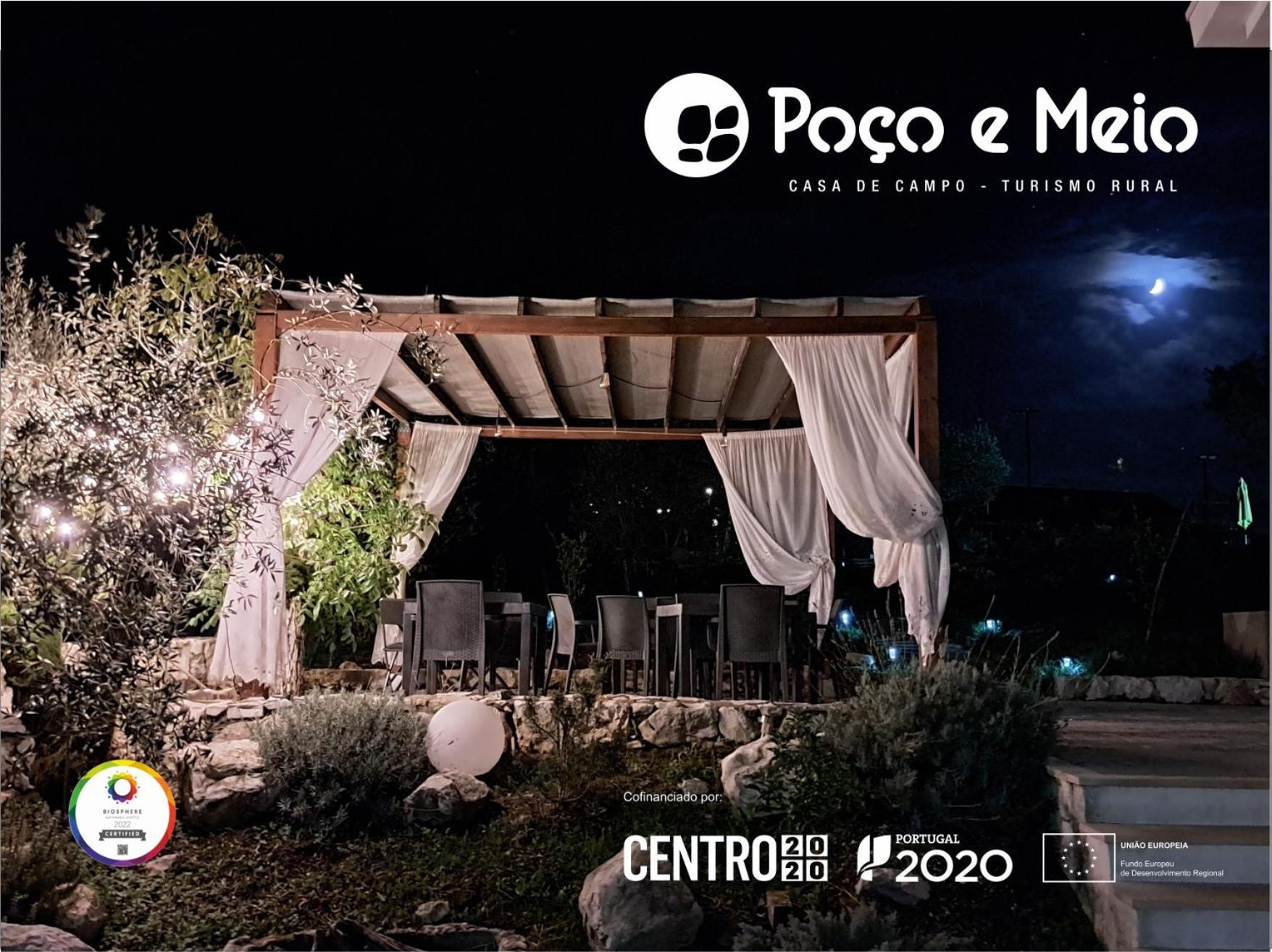 Poco E Meio - Padel & Pool Santiago da Guarda Exterior foto